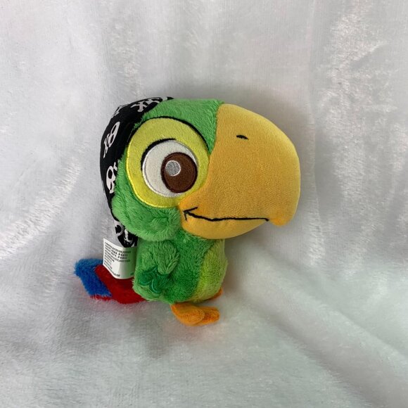 Disney Parks Jake and the Neverland Pirates Skully Parrot Plush - Picture 3 of 9